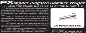 FX Impact Tungsten Hammer Weight