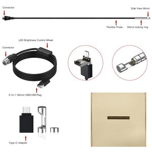 Teslong Semi Flexible Borescope 36" WiFi